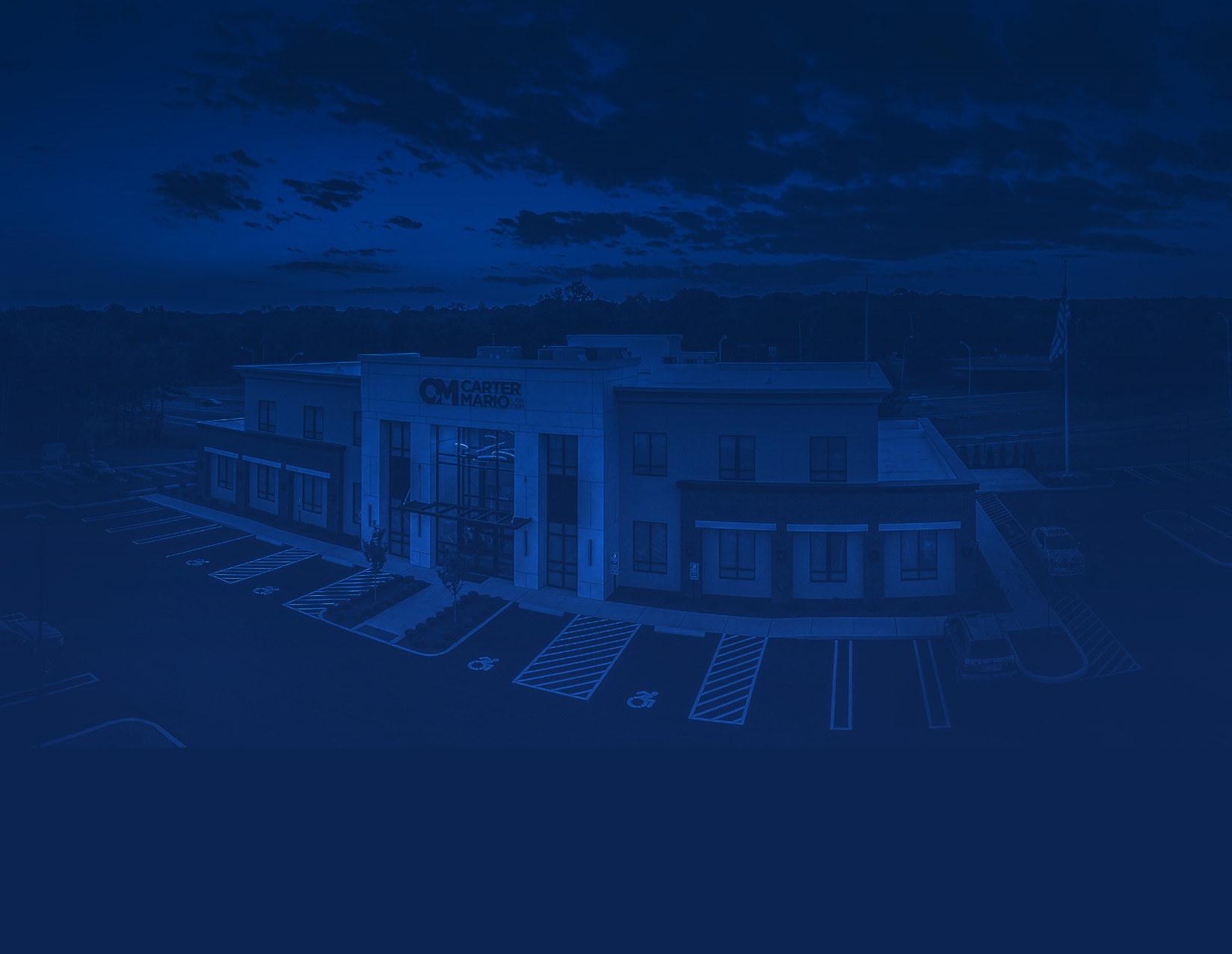 Blue Building